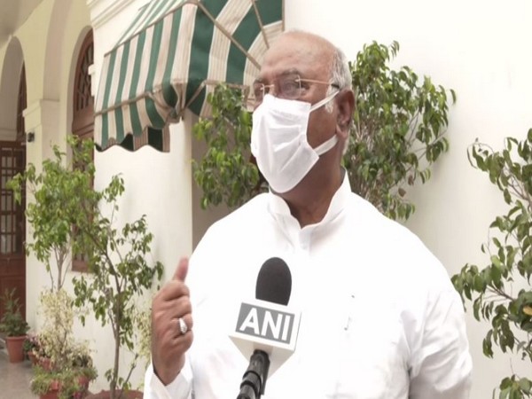 Congress leader Mallikarjun Kharge. (Photo/ANI)
