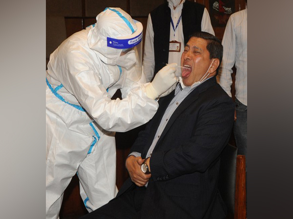 A total of 203 MPs comprising both the Houses came for the test. 