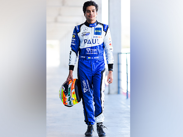 Mercedes-AMG driver Arjun Maini (Image: HRT)