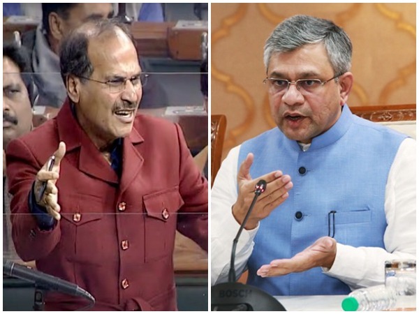 Adhir Ranjan Chowdhury wrote to Union Railway Minister Ashwini Vaishnaw (Photo/ANI)