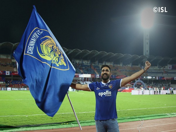 Chennaiyin FC co-owner Abhishek Bachchan (Twitter/Abhishek Bachchan)