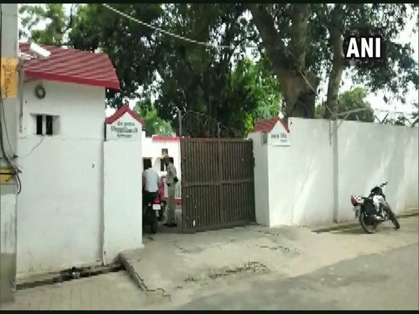 Residence of Bulandshahr District Magistrate Abhay Kumar Singh. Photo/ANI