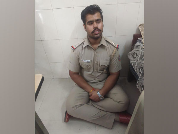 Hardik Kaushik  arrested for posing as policeman in Delhi on Wednesday. [Photo/ANI]