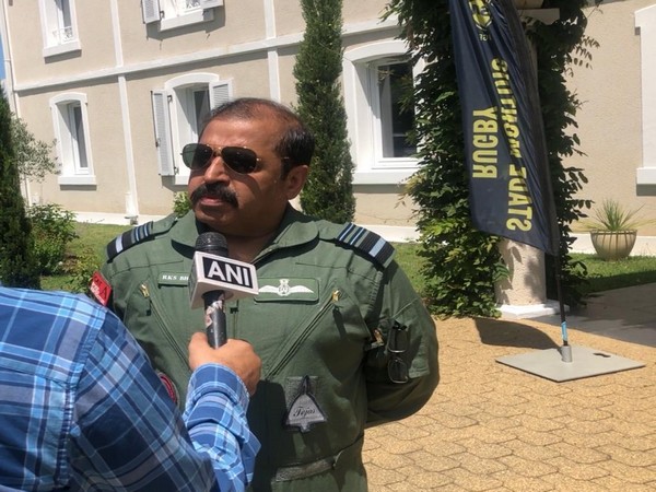 Indian Air Force Vice Chief Air Marshal RKS Bhadauria speaking to ANI here on Thursday. Photo/ANI