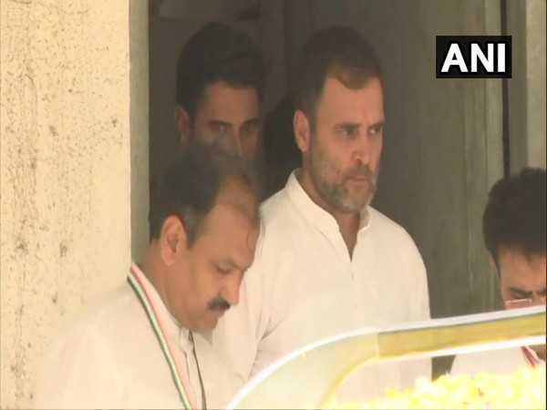 Congress president Rahul Gandhi leaves from Ahmedabad Metropolitan Court, after he was granted bail, in connection with a criminal defamation suit on July 12. Photo/ANI