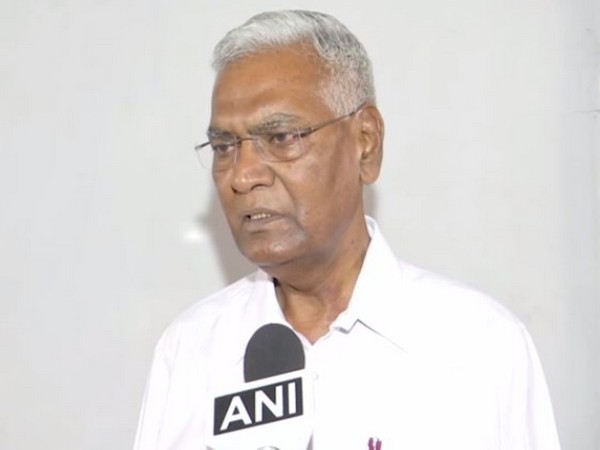CPI leader D Raja speaking to ANI on Monday. Photo/ANI