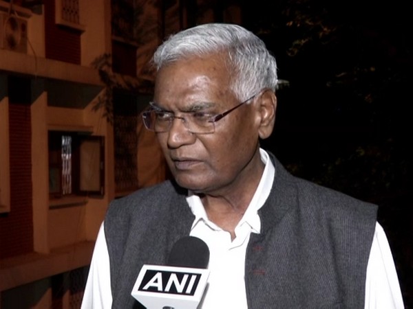 CPI General Secretary,D Raja speaking to ANI on Saturday. Photo/ANI