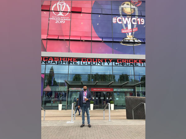 Dhoni's business partner Arun Pandey (Photo/ Arun Pandey Twitter)