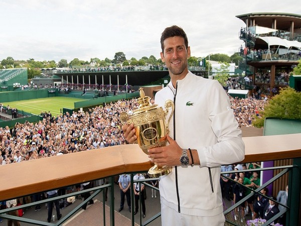 Defending Wimbledon champion Novak Djokovic (Photo: Twitter/Novak Djokovic)