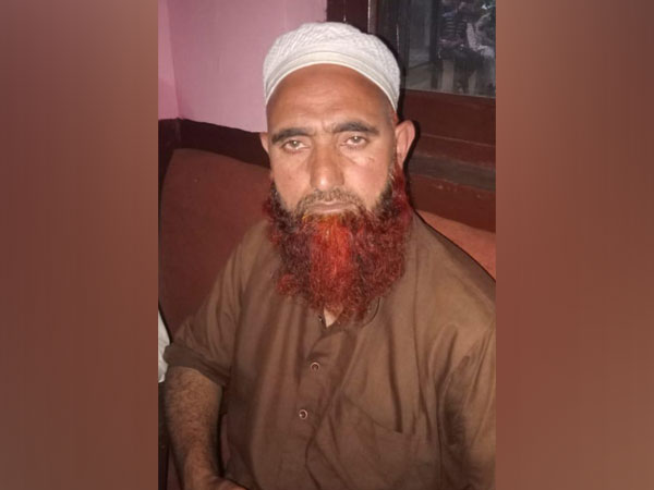 Jaish-e-Mohammed Basir Ahmad [Photo/ANI]