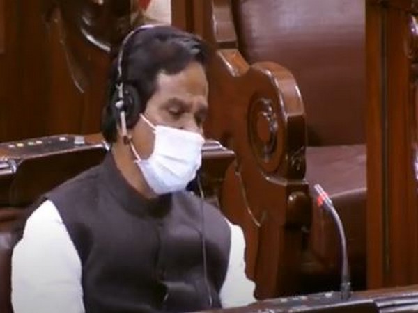 Union Minister of State for Consumer Affairs Danve Raosaheb Dadarao speaking in the Rajya Sabha on Tuesday