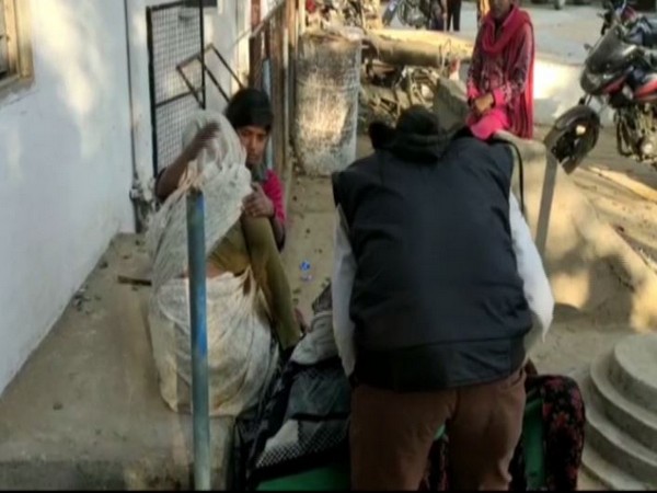The family of deceased Madan Balmiki (Photo/ANI)