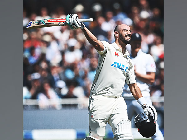 Daryl Mitchell was the highest scorer in the match, scoring 190 and 62*. (Photo- ICC Twitter)