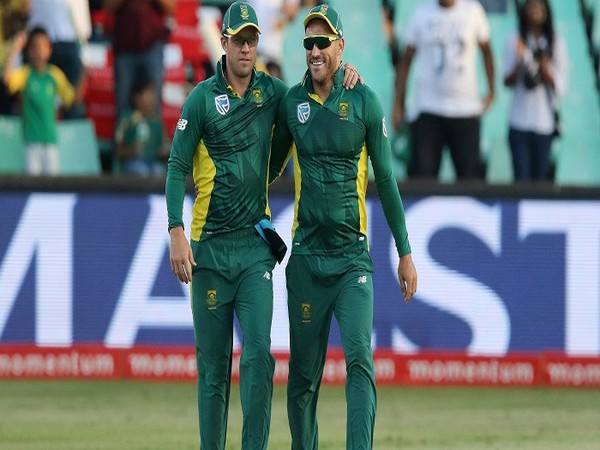 AB de Villiers and Faf Du Plessis (Image: ICC)