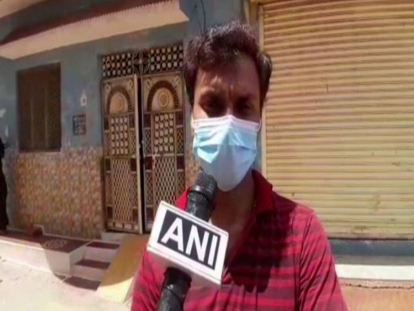Deepak Sharma, the recovered COVID-19 patient, talking to ANI. Photo/ANI
