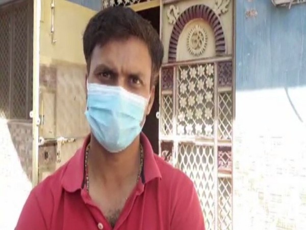 Deepak Sharma, COVID-19 survivor speaking to ANI on Monday
