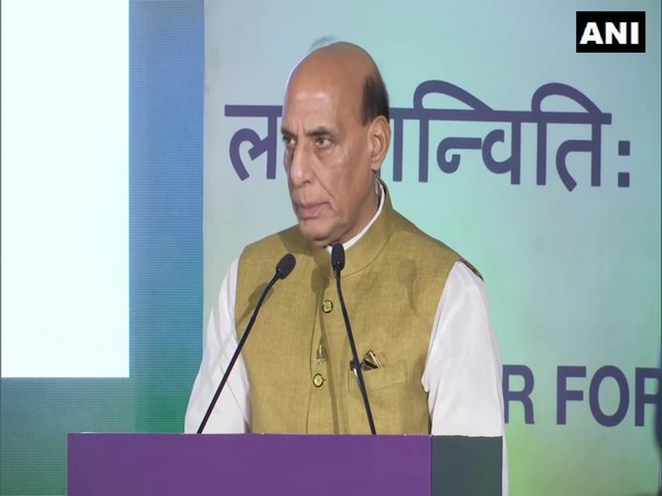 Defence Minister Rajnath Singh. (Photo.ANI)