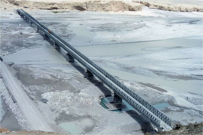 Col Chewang Rinchen Bridge will be inaugurated by Defence Minister on October 21 in eastern Ladakh. 