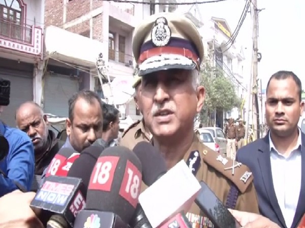 Delhi Police Special Commissioner (Law and Order), SN Srivastava speaking to media on Friday. 