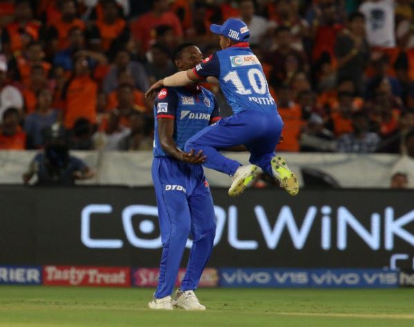 Delhi Capitals defeated Sunrisers Hyderabad by 39 runs on Sunday (Photo/ Delhi Capitals Twitter)