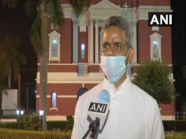 Father Lawrence speaking to ANI on Friday. 