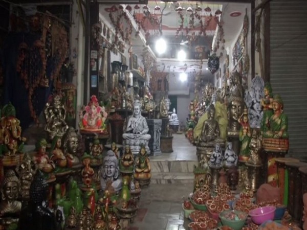 Delhi's Hauz Rani market (Photo/ANI)