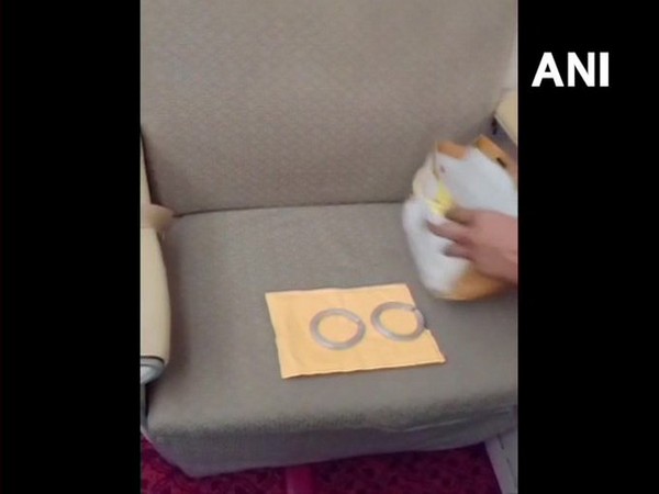 The gold recovered at the Delhi International Airport. (Photo/ANI)