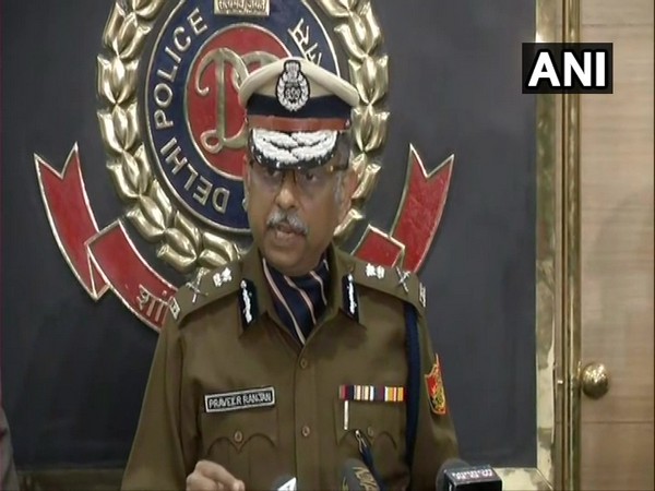 Special Commissioner of Delhi Police, Praveer Ranjan during a press conference on Thursday. (Photo/ANI)