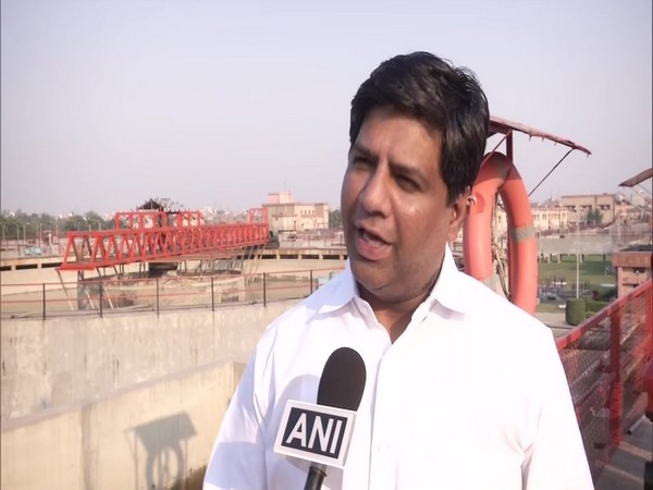 Vice-Chairman of the Delhi Jal Board, Dinesh Mohaniya talking to ANI in New Delhi on Tuesday. Photo/ANI