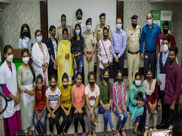 Delhi Police recognised hard work of 12 youth from under-privileged sections of society who successfully completed skill training in healthcare sector,