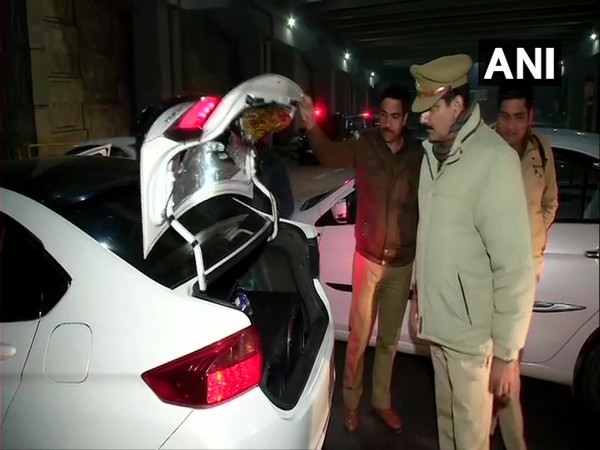 Tight security vigil ahead of polling in Delhi.