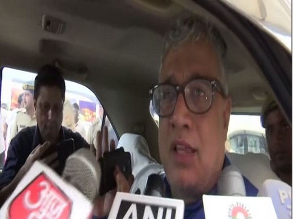 TMC MP Derek O' Brien leaving from Babatpur airport to meet injured