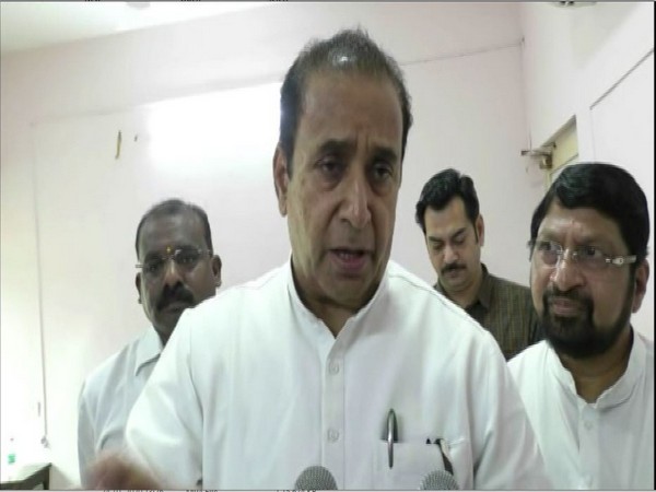 Maharashtra Home Minister Anil Deshmukh speaking to reporters in Bhandara on Friday. Photo/ANI