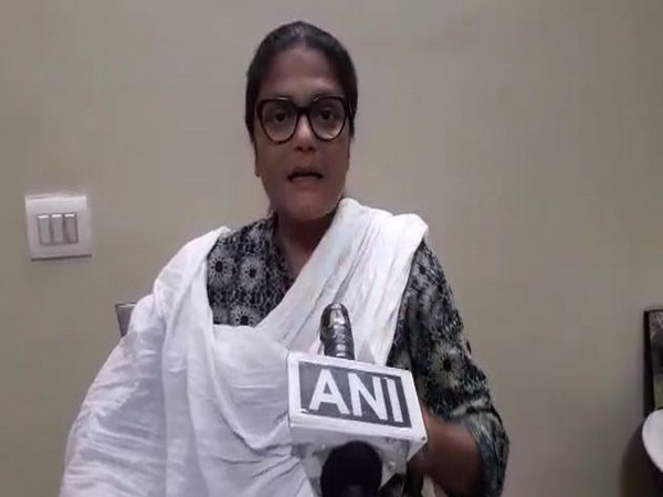 All India Mahila Congress President Sushmita Dev speaking to ANI. Photo/ANI