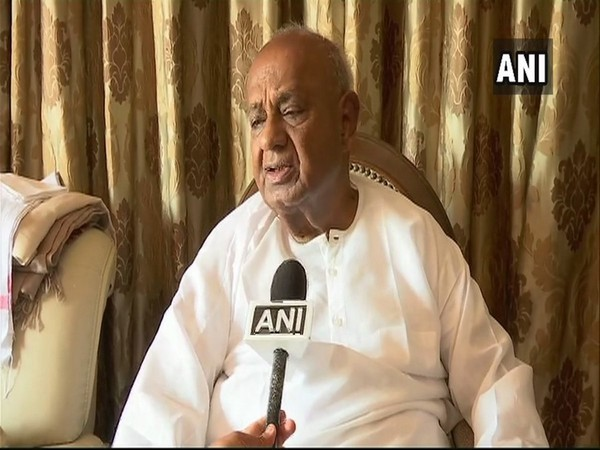 Former Prime Minister  HD Deve Gowda (File Photo/ANI)