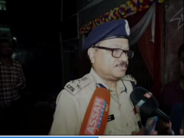 Joint Commissioner of Guwahati city police Devraj Upadhyaya speaks to media in Guwahati on Friday. [Photo/ANI]