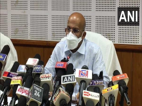 Tripura SEC ML Dey. (Photo/ ANI)