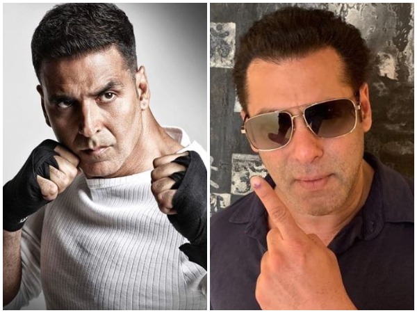 Akshay Kumar and Salman Khan (Image courtesy: Instagram)
