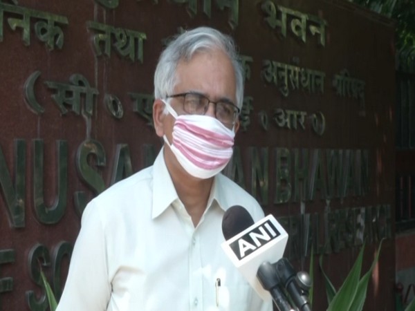 DG-CSIR, Dr Shekhar C Mande, speaking to ANI in New Delhi on Tuesday. Photo/ANI