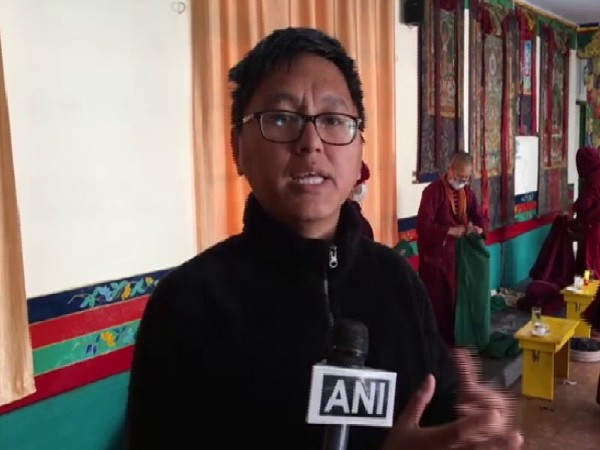 Dr. Tenzin Yeshi speaking to ANI in Dharamshala, Himachal Pradesh on Thursday.