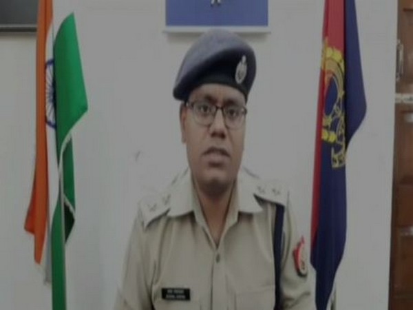 ASP Meerut Dhawal Jaiswal speaking to media persons on Wednesday. Photo/ANI