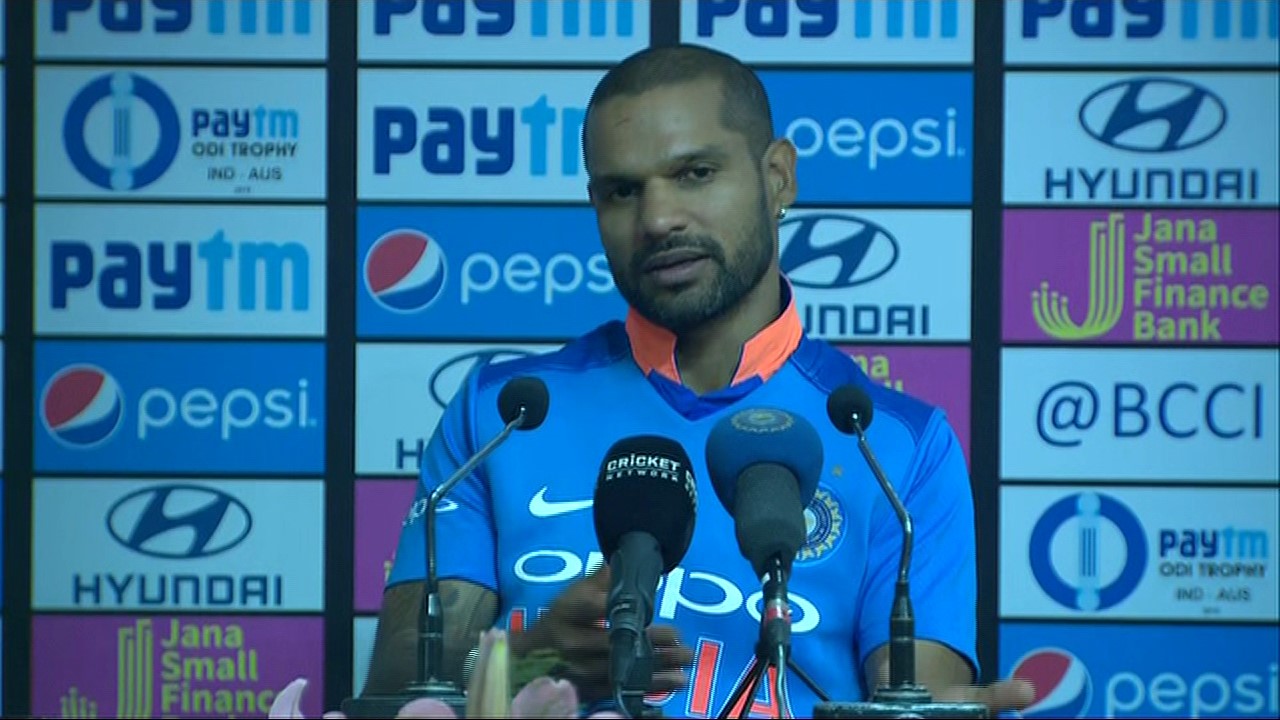 India's opener Shikhar Dhawan (ANI Picture)