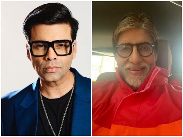 Karan Johar and Amitabh Bachchan (Image Courtesy : Instagram)