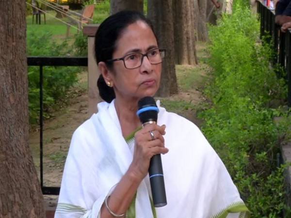 West Bengal Chief Minister Mamata Banerjee speaking to reporters in New Delhi on Wednesday. (Photo/ANI)