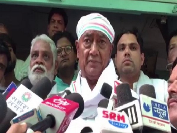 Former Madhya Pradesh chief minister Digvijaya Singh