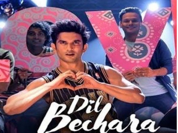 Poster of the film 'Dil Bechara' featuring late Bollywood actor Sushant Singh Rajput (Image Source: Instagram)