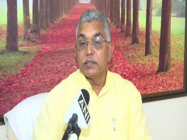 BJP West Bengal President BJP Dilip Ghosh. (Photo/ANI)