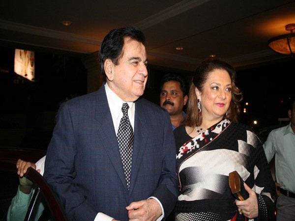 Veteran actor Dilip Kumar and wife Saira Banu (File pic)