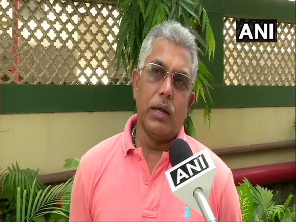 West Bengal BJP unit head, Dilip Ghosh speaking to ANI in New Delhi on Thursday