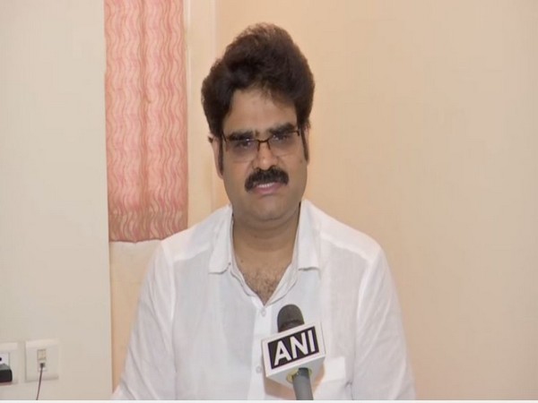 BJP leader Lanka Dinakar speaking to ANI in Hyderabad on Wednesday. (Photo/ANI)